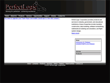 Tablet Screenshot of perfectlogic.com